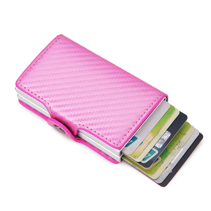 Carbon Fiber Double Anti-RFID Credit Card Holder