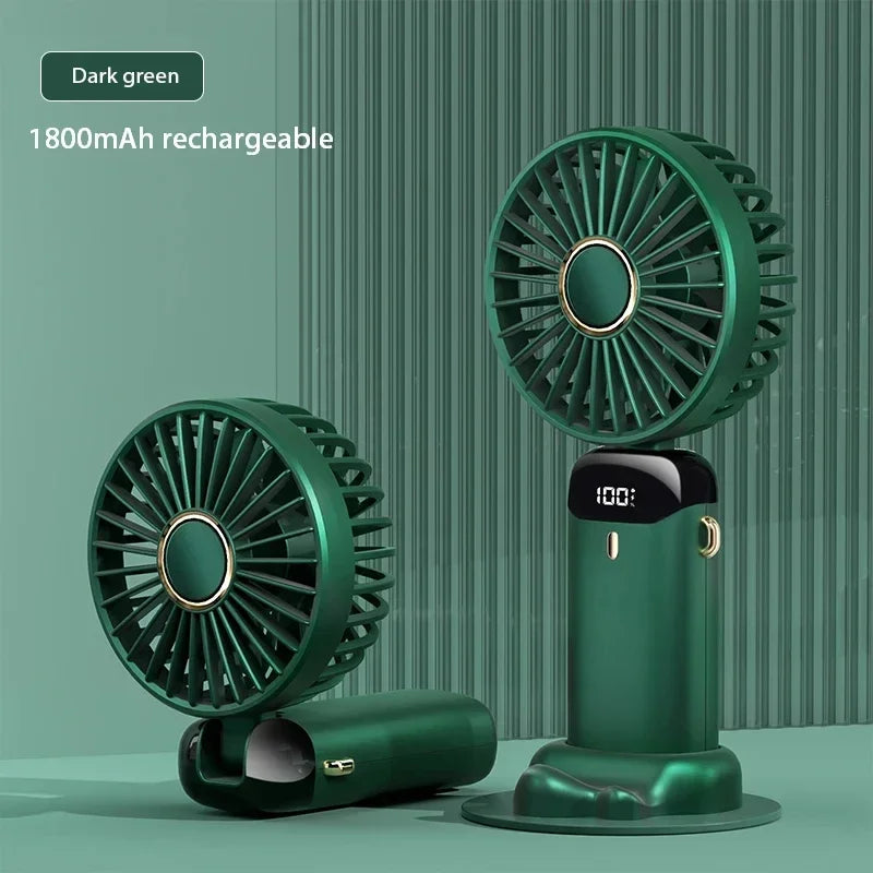 USB Rechargeable Neck Hanging Mini Fan