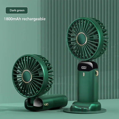 USB Rechargeable Neck Hanging Mini Fan