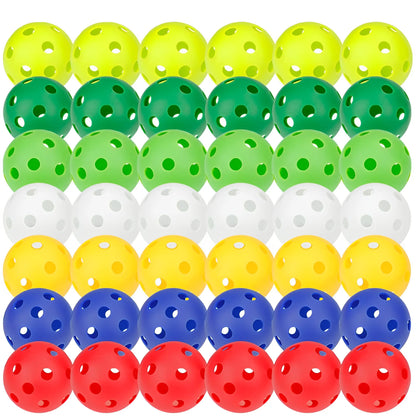 26 Holes Sports Training Plastic Pickleball