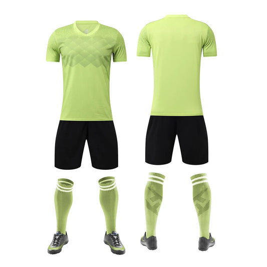 Atmungsaktives Fußballtrikot-Set für Erwachsene