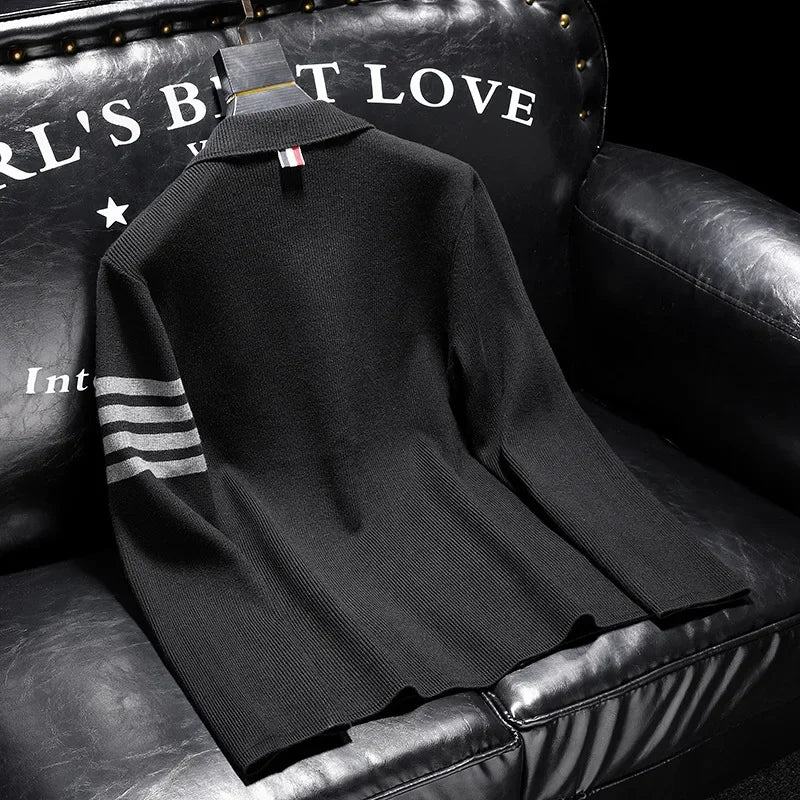 Herbst Langarm Gestrickte Offene Strickjacke männer Design Koreanischen Stil Vielseitig Trendy Luxus Casual