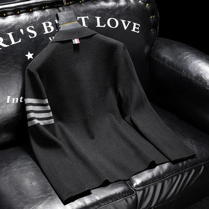 Herbst Langarm Gestrickte Offene Strickjacke männer Design Koreanischen Stil Vielseitig Trendy Luxus Casual