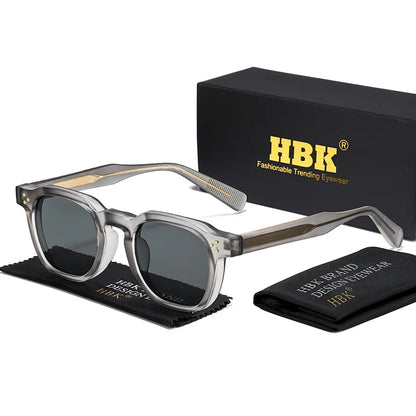 Unisex Retro Square Punk Sunglasses