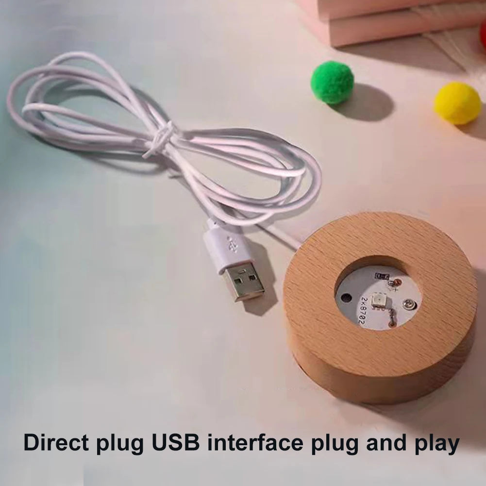 USB-LED-Galaxie-Kristallkugel-3D-Nachtlicht