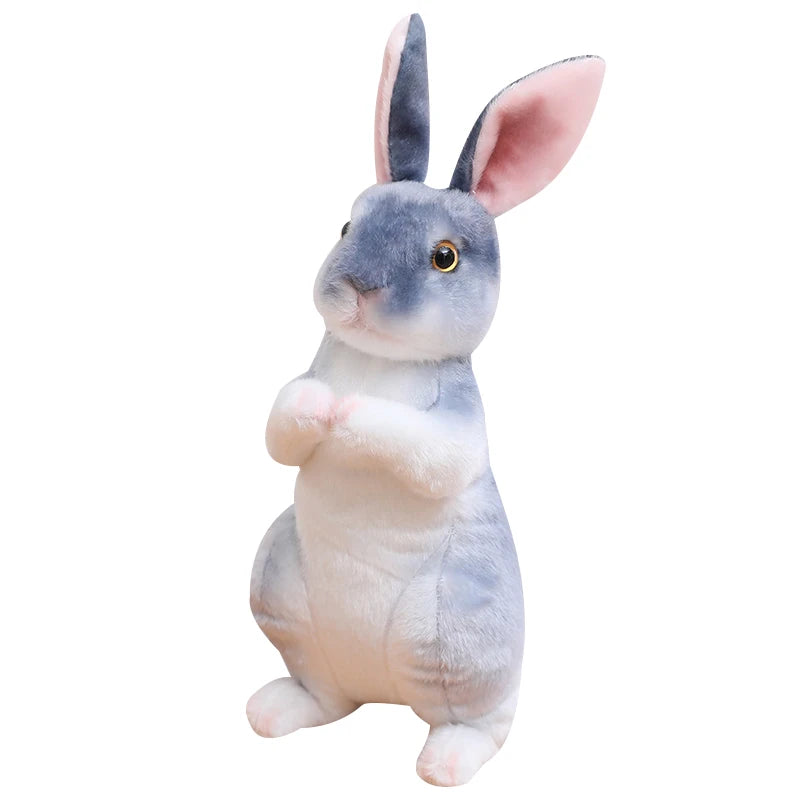 Realistic Interactive Plush Bunny Rabbit Toy