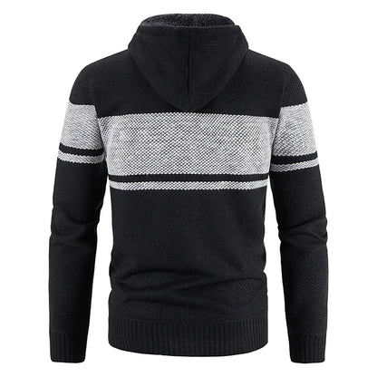 Veste à capuche de baseball slim fit pour homme
