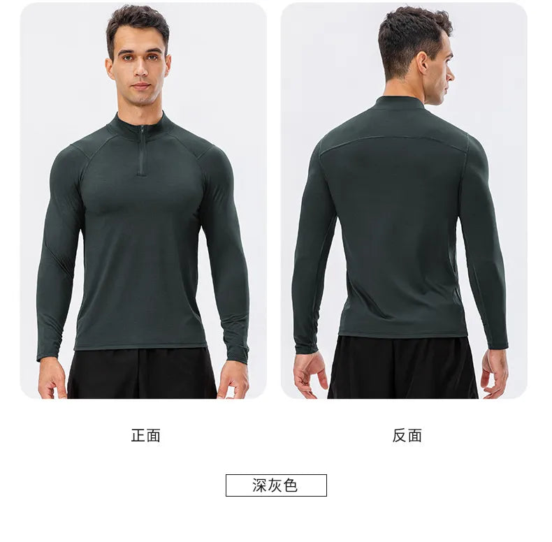 Langärmliges, schnell trocknendes Trainings-Sweatshirt