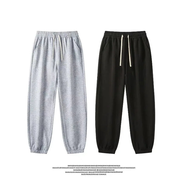 Mens Streetwear Cotton Casual Loose Trousers View 2