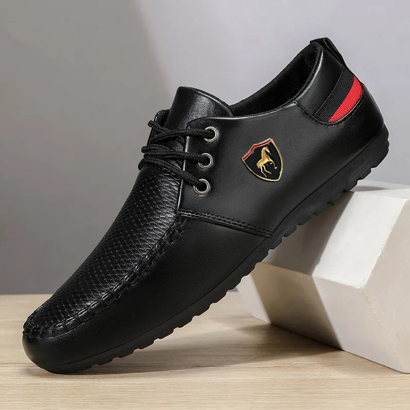 Mocassins légers en cuir pour hommes