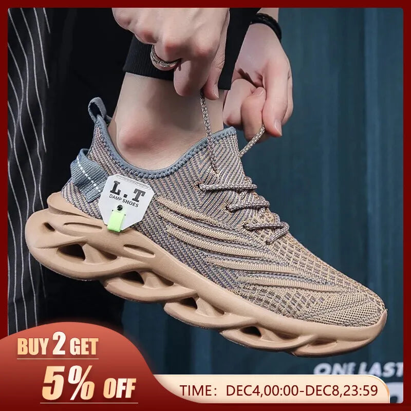 Men Runing Comfortable Sports Soft Sneakers