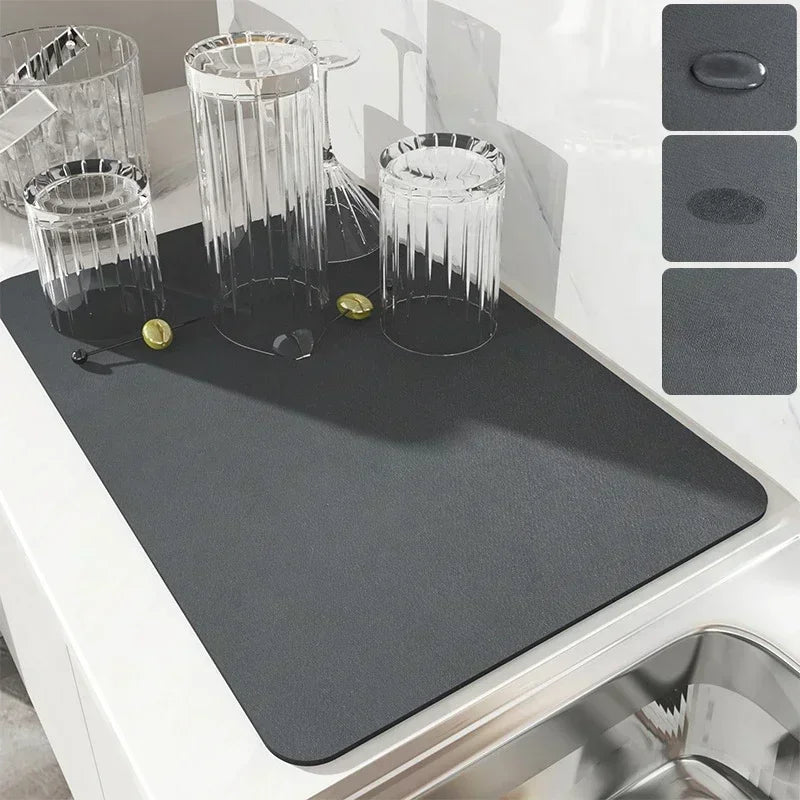 Moisture-Proof Kitchen Mat for Water Dispenser