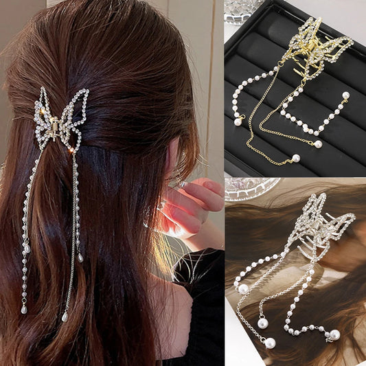 Schmetterling-Strass-Haarspangen – Haar-Accessoires