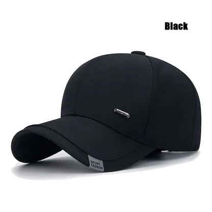 Men’s Cotton Trucker Baseball Cap – Breathable Adjustable Snapback Hat