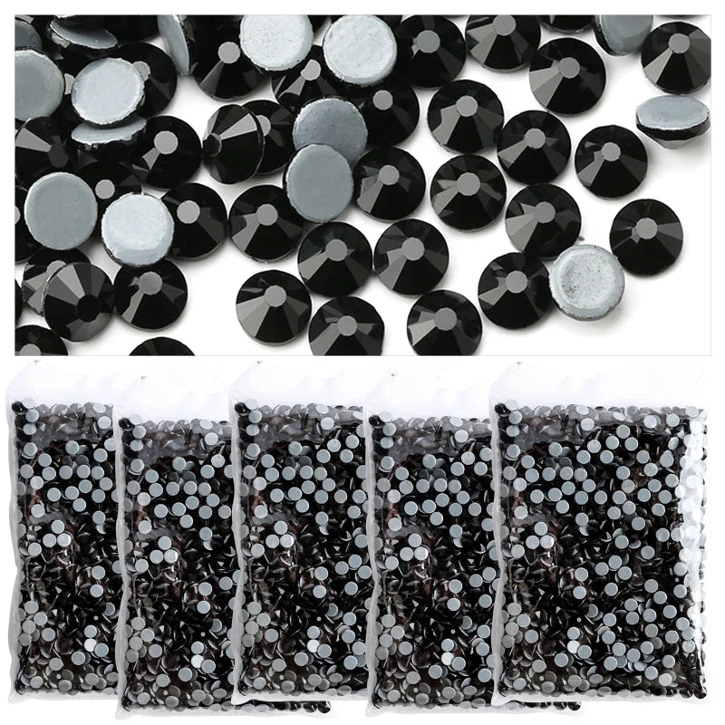 Strass pailletés à dos plat pour nail art, accessoires de décoration pour robe