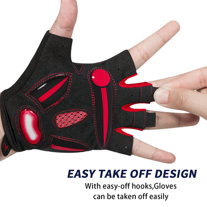 MOREOK Breathable Shock-Absorbing Bike Gloves