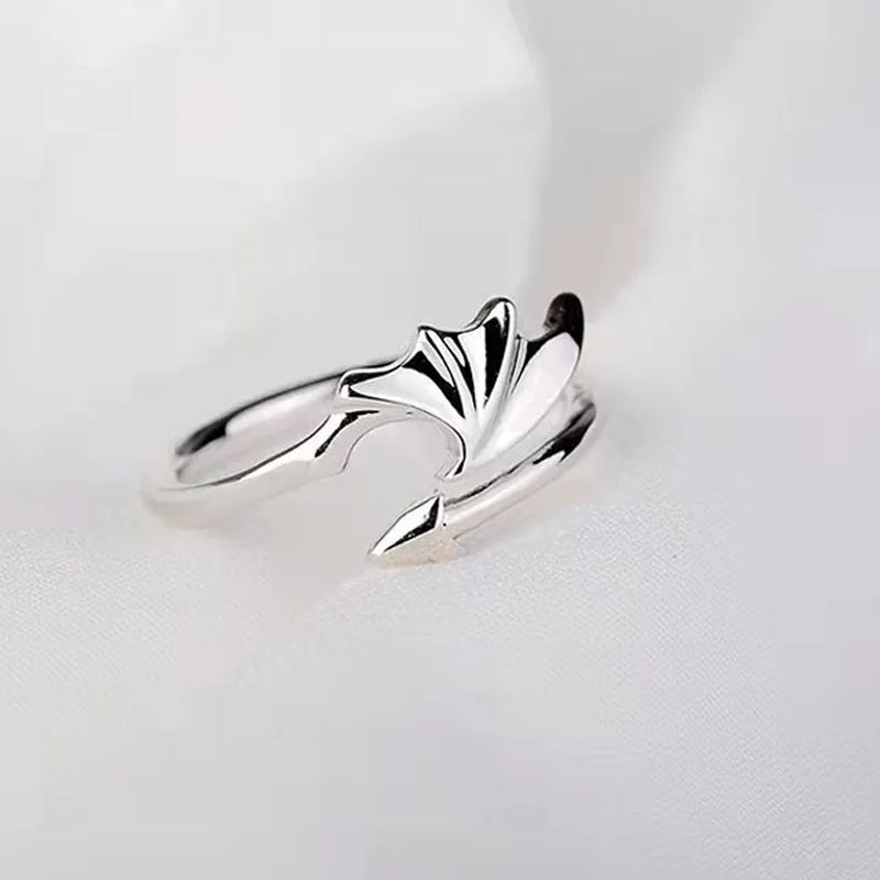 Engel Teufel Flügel Paar Ring