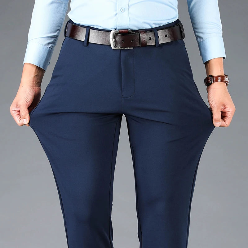 10XL Übergroße Business Casual Slim Fit Herrenhose