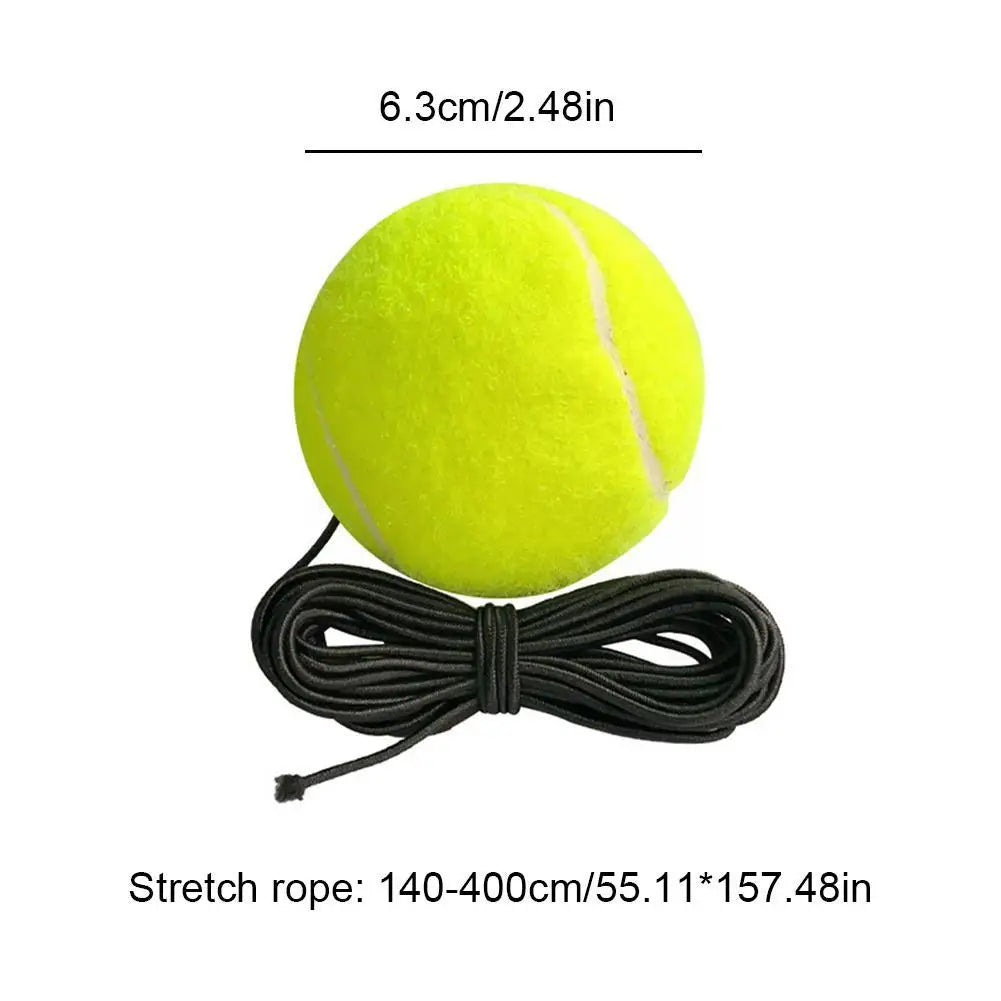 Base d'entraînement de tennis simple avec ficelle