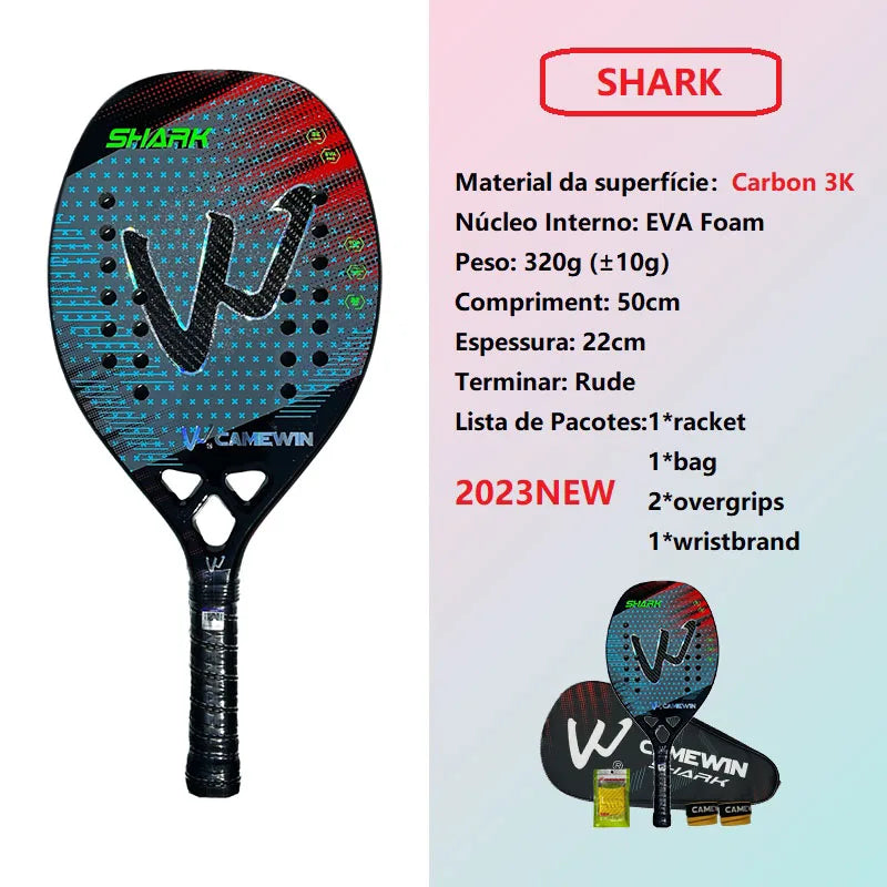 Beach Tennis Racquet with Backpack