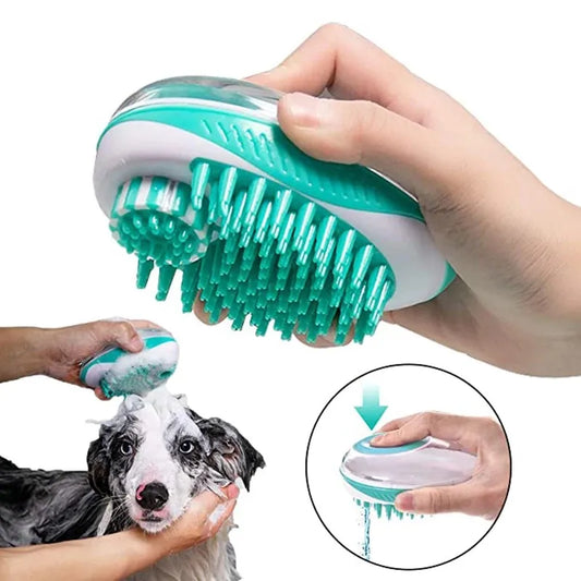 Badebürste für Haustiere – Haarpflege