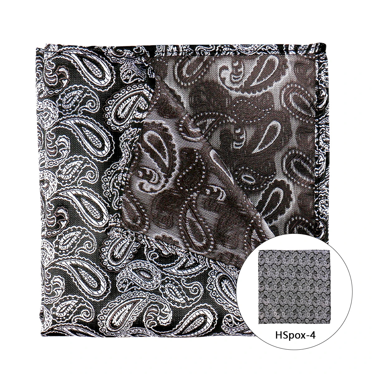 Pochette de costume homme à motif cachemire multicolore – Mouchoir de mariage tissé jacquard