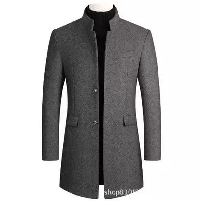 Veste cardigan en laine coupe slim élégante pour homme