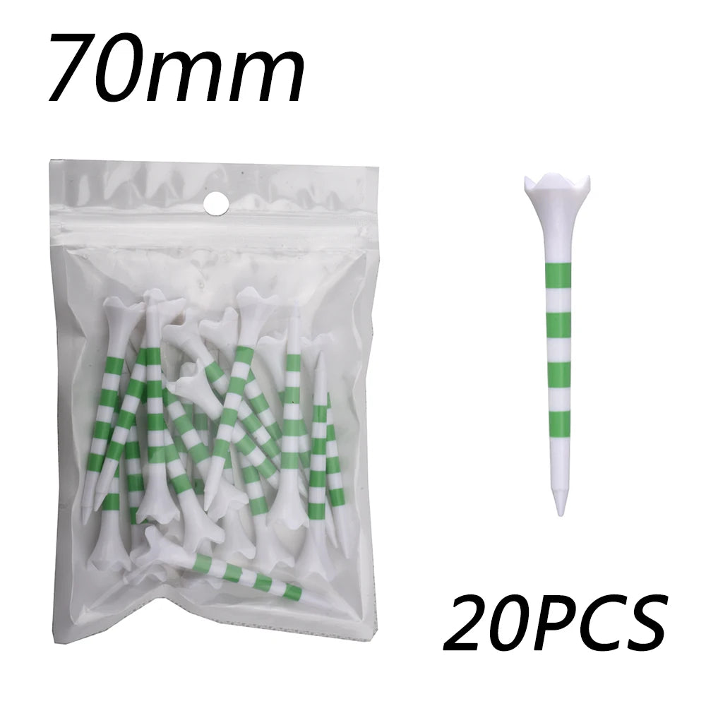 Colored Golf Tee - Durable Four-fork Plastic Golf Tee Set