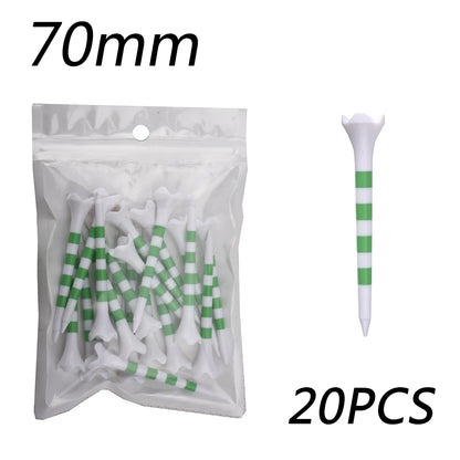 Colored Golf Tee - Durable Four-fork Plastic Golf Tee Set