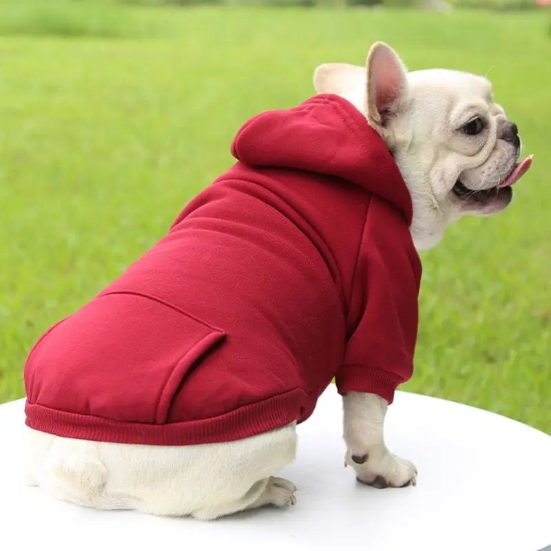 Haustier-Hundekleidung – warmer Hundepullover mit Taschen