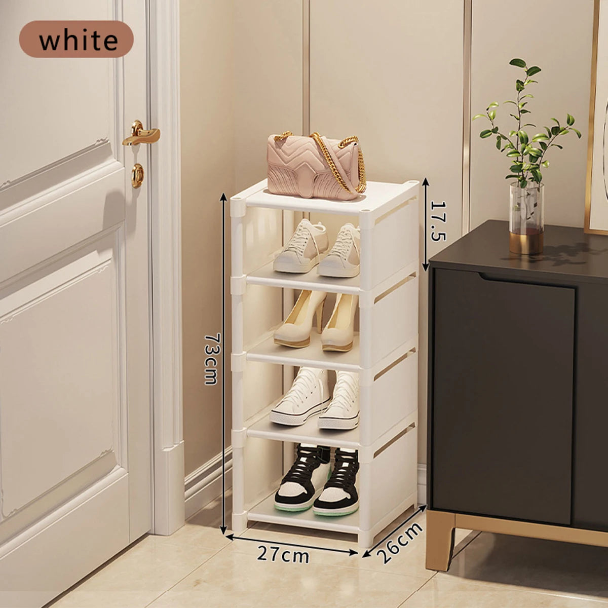 Mehrschichtiger, staubdichter Schuhschrank-Organizer