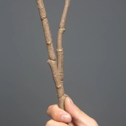 132cm Faux Ficus Tree Branch - Rubber Leaves