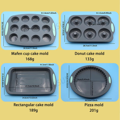 Ensemble de ustensiles de cuisson en silicone résistant à la chaleur