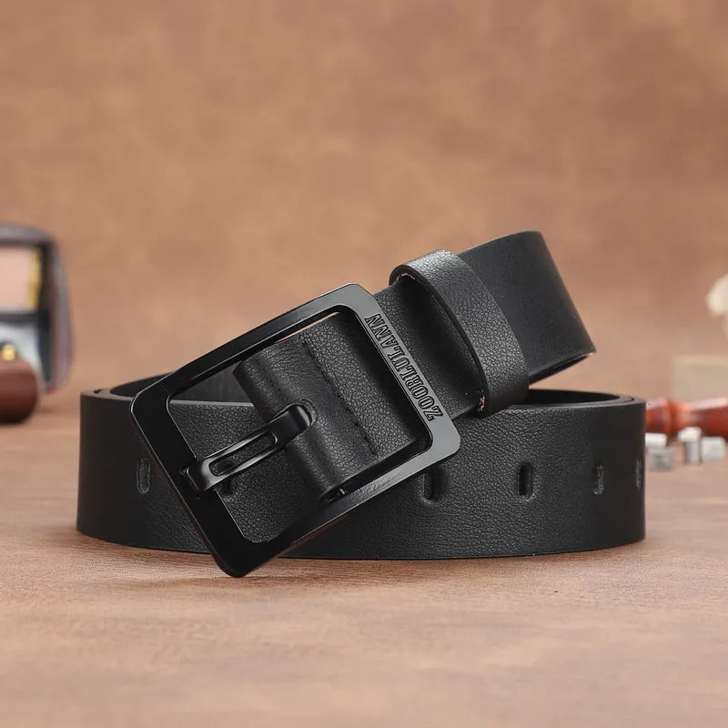 Ceinture en cuir pour hommes pour pantalons jeans