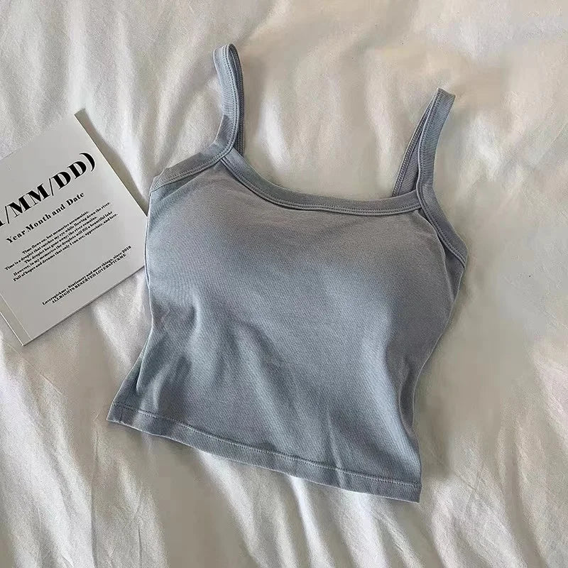 Ärmelloses, figurbetontes Camisole-Top für Damen