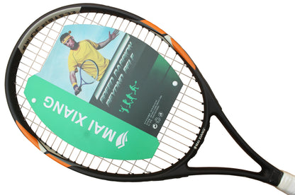 Raquette de tennis professionnelle en alliage d'aluminium et de carbone - Raquette de tennis légère de type technique 