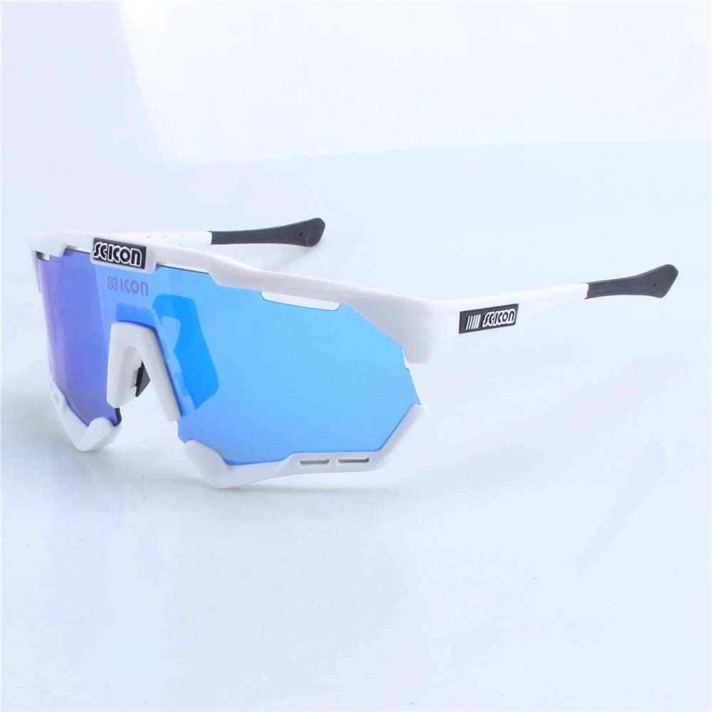 Unisex Sport UV400 photochrome Fahrradsonnenbrille 