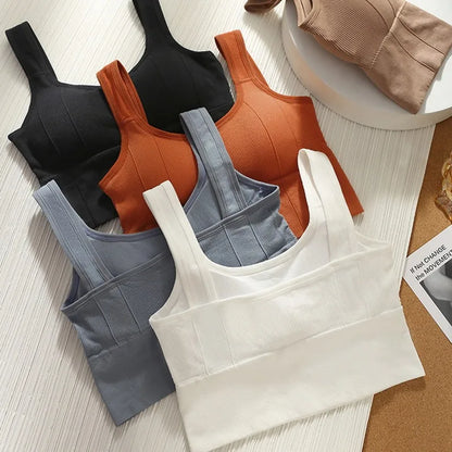Women's Strapless Sports Bra Back Lingerie Innerwear