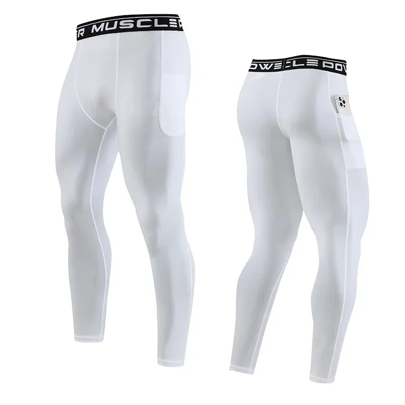 Men's Yoga Dry Fit Running Tight Leggings