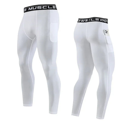 Men's Yoga Dry Fit Running Tight Leggings