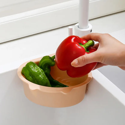 Panier de robinet filtrant pour égoutter les légumes