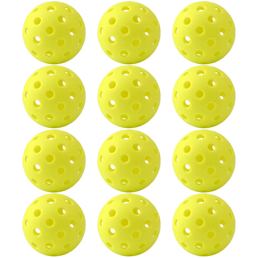 40 balles de pickleball d'entraînement extérieur 