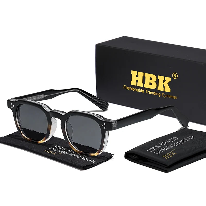 Unisex Retro Square Punk Sunglasses