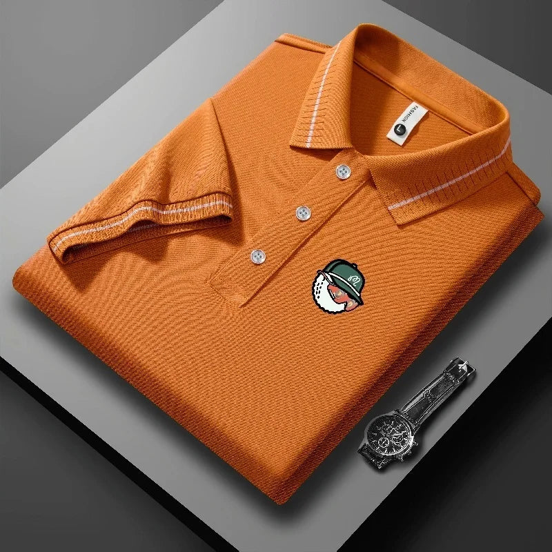Men's Summer Button Short Sleeve Collar Shirt