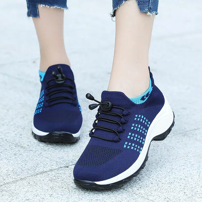 Women's Autumn Fashion Platform Sneakers