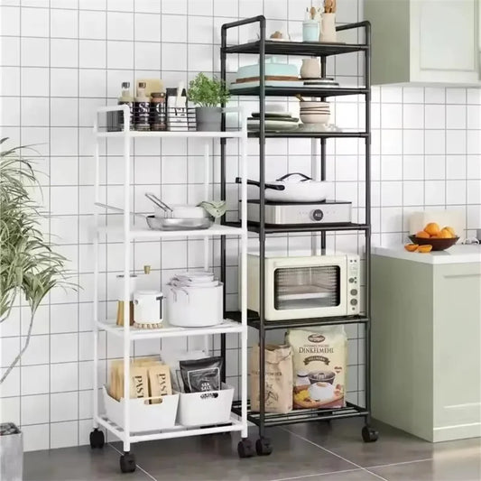 Multi Layer Kitchen Microwave Storage Rack