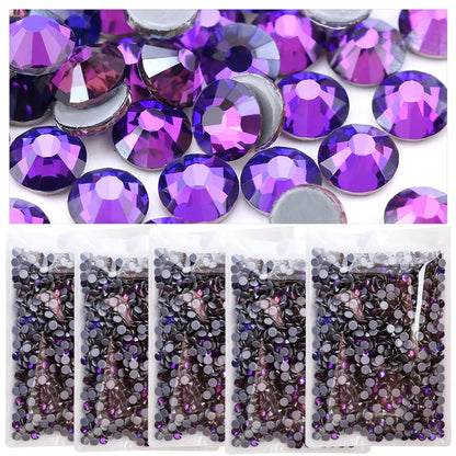 Strass pailletés à dos plat pour nail art, accessoires de décoration pour robe