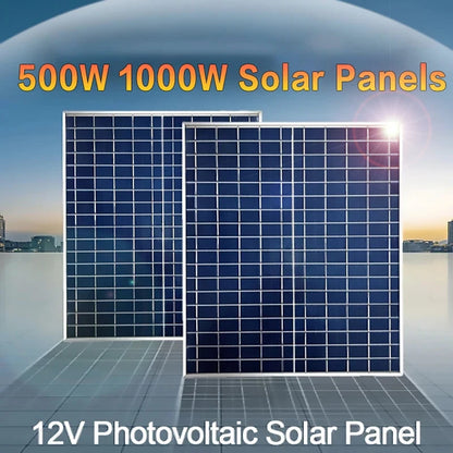 IP65 Waterproof 12V Photovoltaic Solar Panel Kit