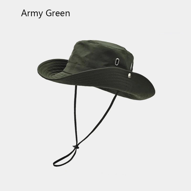 Schnell trocknender Angelhut mit Sonnenblende