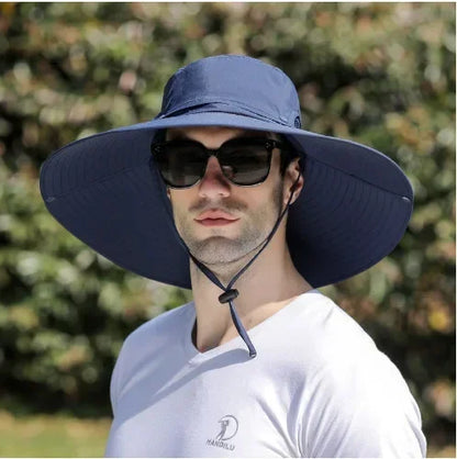 Atmungsaktiver UV-Schutz-Sonnenhut mit großer Krempe